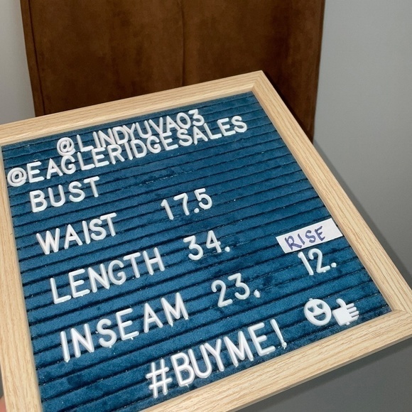 Marc New York Andrew Marc Cognac Faux Suede Wide Leg Pants Size 12 - Picture 7 of 8